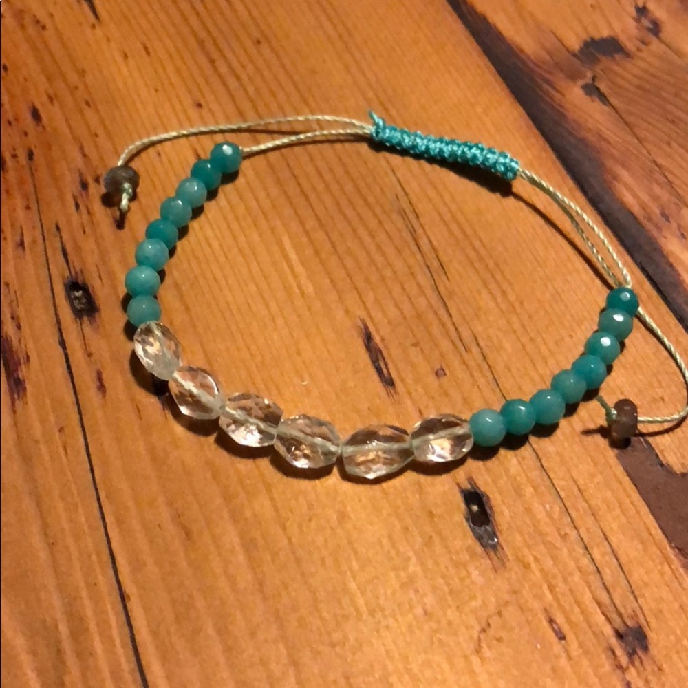 Aquamarine bracelet